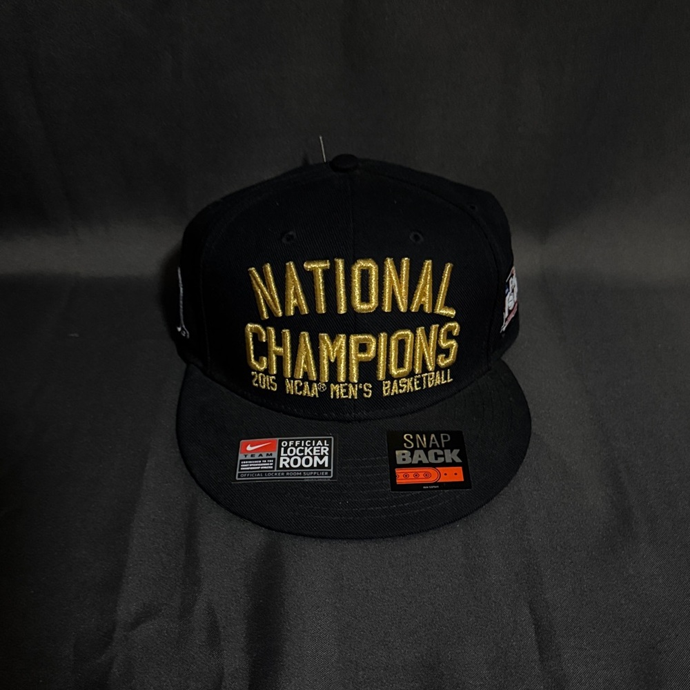 Nike Black and Gold National Champions Hat